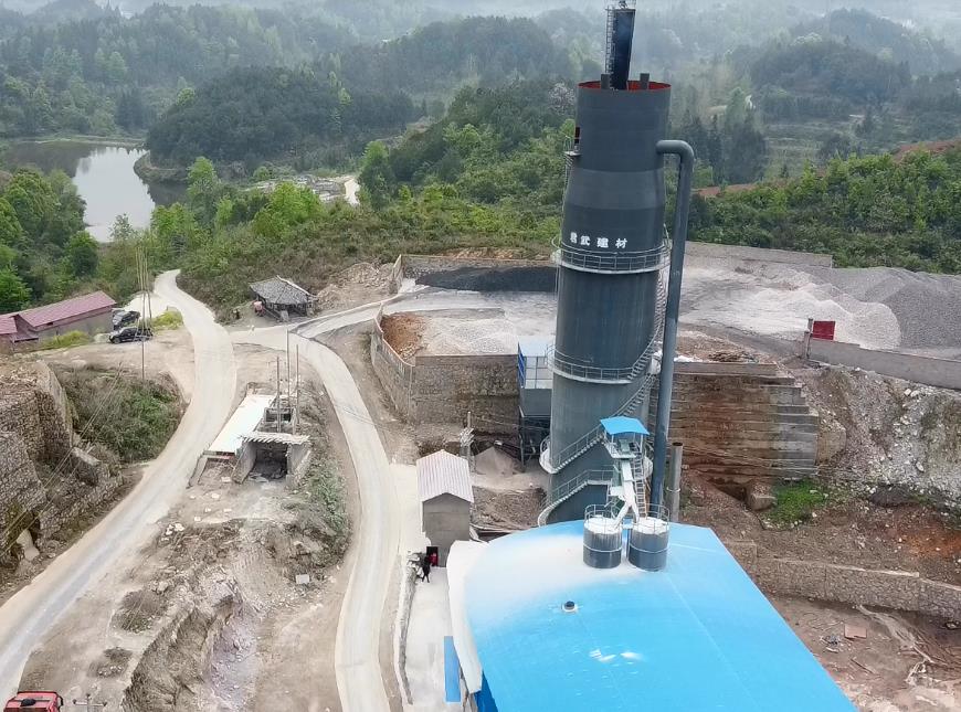 懷化辰溪縣日產300噸石灰窯項目